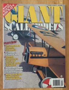 Giant RC Scale Models Magazine 1994 RC Model Planes - Imagen 1 de 2