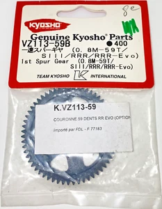 Couronne 59 dents RR Evo VZ113-59B Kyosho - Foto 1 di 1