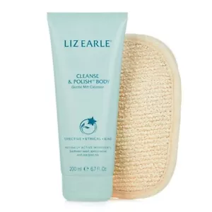 Liz Earle Cleanse & Polish Body Gentle Mitt Cleanser 200ml + Mitt BNIB - Picture 1 of 4