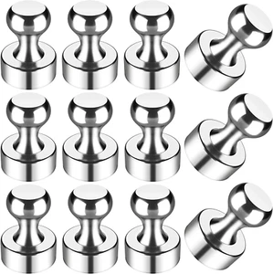 12Pcs Strong Magnets for Whiteboard, Fridge Magnets Adults, Refrigerator Magnets - Picture 1 of 6