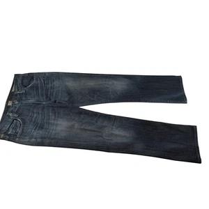 Citizens Of Humanity Jeans Mens 32 SID Straight Distressed Dark Wash Blue Denim - Picture 1 of 15