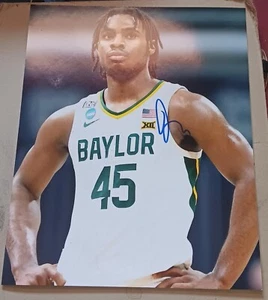 Davion Mitchell Baylor Bears SIGNED AUTOGRAPHED NCAA CHAMPIONS 8x10 Photo COA - Picture 1 of 1