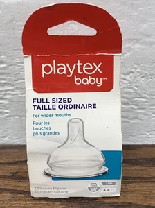 Playtex, Angled Nipple, Fast Flow, 2-Count/Pack - Picture 1 of 4