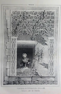 ARAGÓN, BARBASTRO,Lit.  original de Parcerisa 1839-1865 - Bild 1 von 1