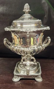 Antique 19th Century Regency Samovar, Old Sheffield Plate, Matthew Boulton & Co. - Picture 1 of 24