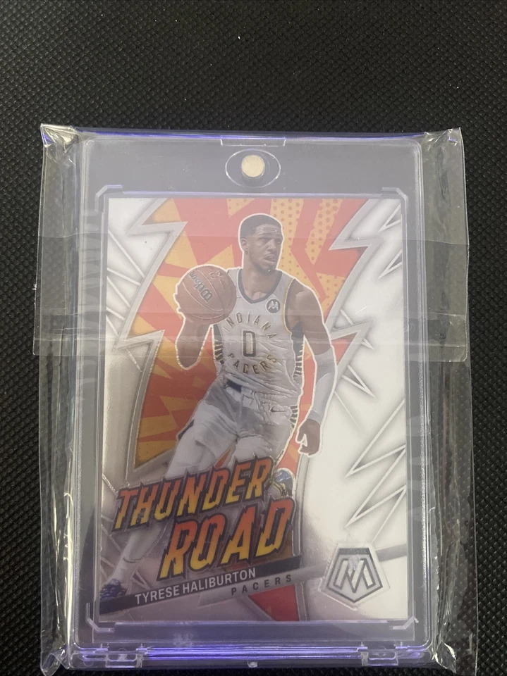 Tyrese Halliburton, Panini Mosaic Thunder Road - Image 1 of 2