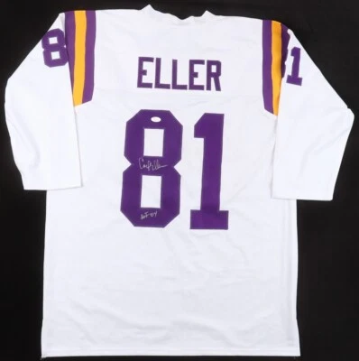Carl Eller Signed Minnesota Vikings Throwback Jersey Inscribed HOF 04 (JSA) D.E. - Image 1 of 4