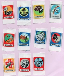 LOTE DE 11 INSIGNIAS SCOUTS-BADGE SCOUTS ESPECIALIDADES MSC # 1621 - Imagen 1 de 1