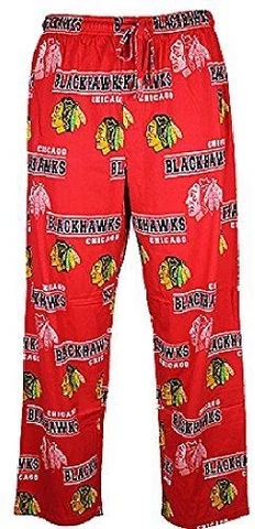 Chicago Blackhawks Red Fusion Pajama Pants by Concepts Sports Cover