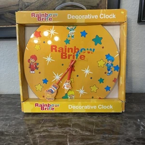 Rainbow Brite Kids Sprite Clock New In Box 2010 - Picture 1 of 3