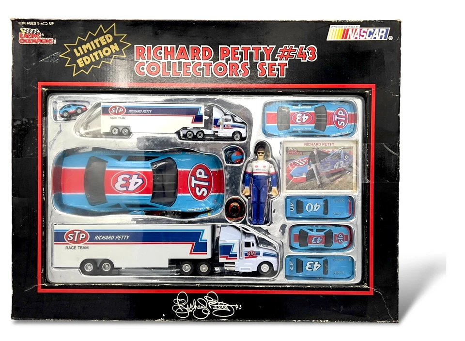 1991 #43 Richard Petty Collector Set Limited Edition Racing Champions