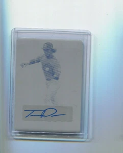 2020 Leaf Perfect Game Magenta Printing Plate Autograph Thomas Dilandri Auto 1/1 - Picture 1 of 2