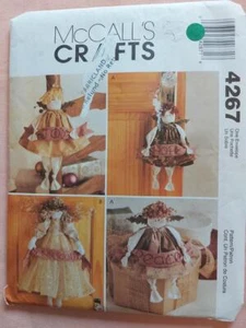 McCall's 4267 Stuffed 11" & 31" Peaceful Angels Pattern - Bild 1 von 2