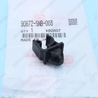 Новый подлинный оригинальный производитель Honda Civic капот реквизит поддержки стержень держатель зажим 90672-SNB-003 1шт - Изображение 1 из 4