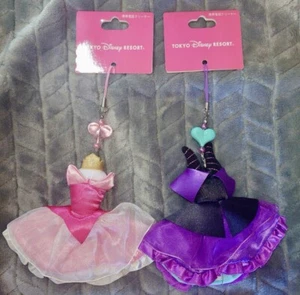 Disneyland Bella Durmiente Princesa Aurora y Maléfica Vestido Correa Tokio Japón - Imagen 1 de 2