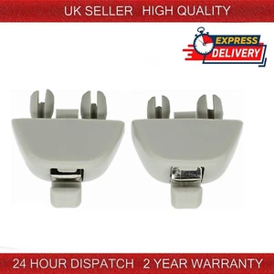 2X Sun Visor Clip Holder Hook For Skoda Citigo Rapid VW Polo 6R0857561 - Picture 1 of 11
