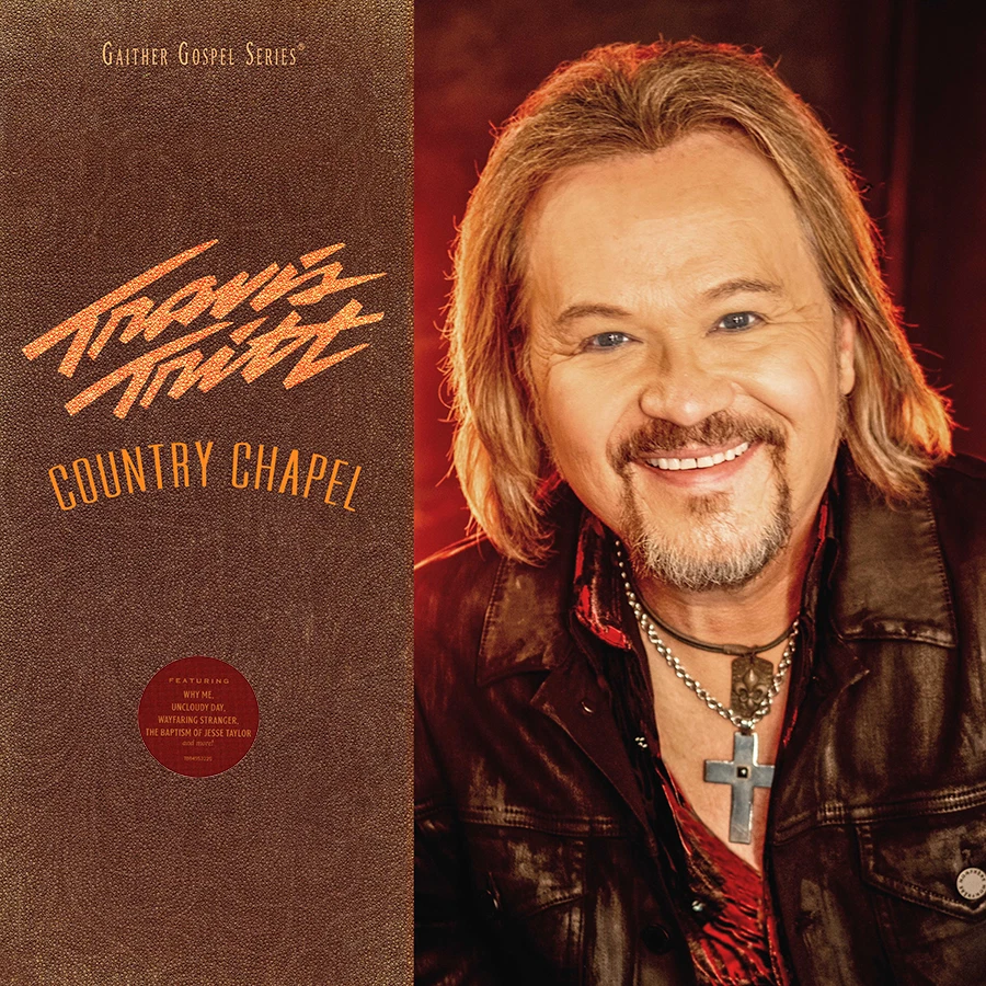 Travis Tritt ~ Country Chapel ~ 12" RED VINYL RECORD LP 2024 Gaither •• NEW •• Foto 1 de 1