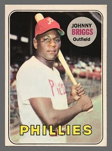 1969 Topps #73 • Philadelphia Phillies - Johnny Briggs - Picture 1 of 2