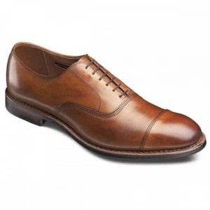 ¡Nuevo! Oxford Allen Edmonds Park Avenue marrón nogal talla 11,5 D 5956 - Imagen 1 de 11