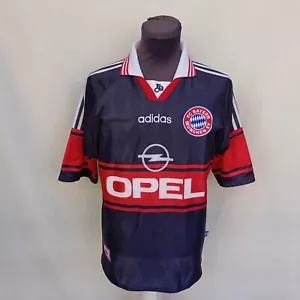 Bayern Munchen 1997/1998/1999 Adidas Home Football Jersey S/S Shirt Size Mens S - Picture 1 of 15