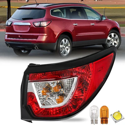Luz trasera exterior del lado derecho del pasajero para Chevy Traverse 2013-2017 con bombillas Foto 1 de 4