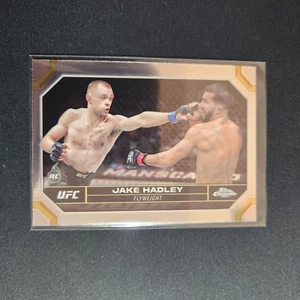 2024 Topps Chrome UFC Jake Hadley #45 RC Rookie L19 - Picture 1 of 2