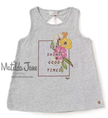 Camiseta Matilda Jane Meninas Tamanho 14 Brilliant Daydream Bring On Good Times - Imagem 1 de 2