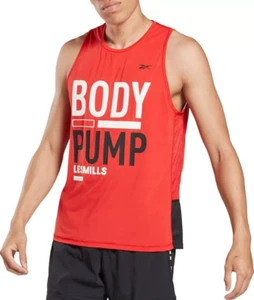 Reebok Les Mills BODYPUMP AC Singlet Tank Men's Size Small - Picture 1 of 7