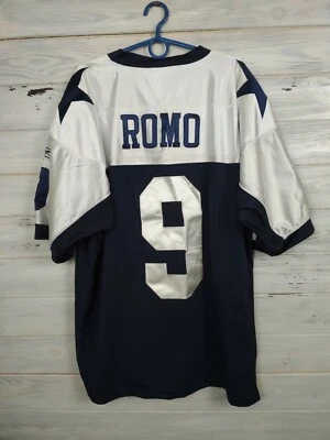 Camiseta Tony Romo Dallas Cowboys Talla 48 Camisa Maillot Hombres Maglia Reebok Foto 1 de 4