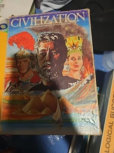 Civilization Board Game + Expansion Trade Cards Set Avalon Hill 1982 VG/VG - Picture 1 of 4