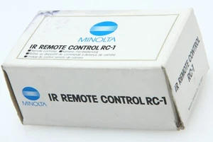 Minolta IR Remote Control RC-1 in box w/instr for compact cameras NOS 395216 - Picture 1 of 5