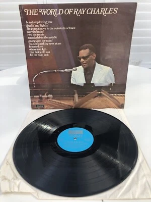 THE WORLD OF RAY CHARLES SPAU 361 1974 VINYL LP RECORD - Image 1 of 4