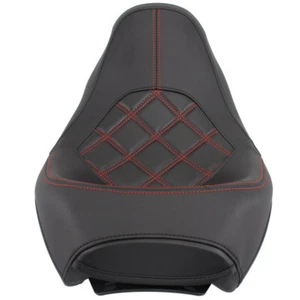 Seat Pillion Cushion Leather Fit For Harley Electra Glide Standard FLHT - Picture 1 of 11