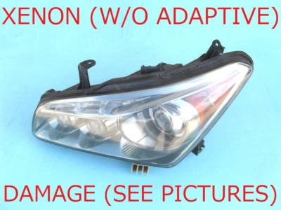 11 12 13 14 INFINITI QX56 QX80 CONDUCTOR IZQUIERDO OCULTO XENÓN FARO LUZ LÁMPARA USADO 2 Foto 1 de 4