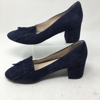 cole haan mabel tassel suede pumps