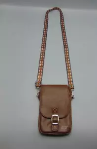 Disney Parks Chewbacca Star Wars Galaxy’s Edge Cross Body Bag Snap Buckle Bro... - Picture 1 of 6