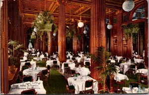 Postal interior de restaurante CAFE HOTEL ST. FRANCIS San Francisco, CA c1909 - Imagen 1 de 2