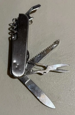 Navaja de Bolsillo Plegable Multiherramienta De Colección -11 Herramientas/Hojas Supervivencia Multiusos Foto 1 de 4