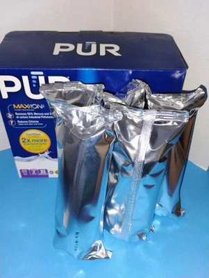 Pur CRF-950Z Water Pitcher Filter Replacement Blue, Pack of 5 New No Box Sent !  - Image 1 of 4