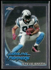 2010 Topps Chrome Steve Smith #C57 Carolina Panthers - Picture 1 of 2
