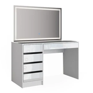 Schminktisch Vicco Sherry 120 cm mit LED-Spiegel - Bild 1 von 89