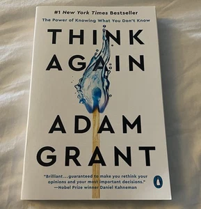 Think Again: Die Macht zu wissen, was Sie nicht wissen - Adam Grant Taschenbuch EUC - Bild 1 von 4