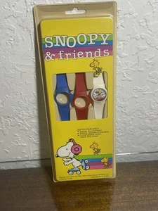 Vintage Snoopy Uhr 80er Jahre Armitron E Gluck Wechselbänder NEU IN BOX - Bild 1 von 6