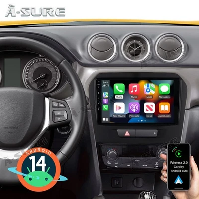 Android 14 Auto Radio Carplay für Suzuki Vitara LY 2015 2016 2017 2018 2019-2024 - Bild 1 von 4