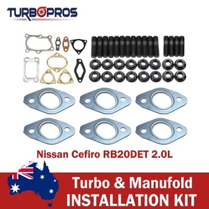 Permaseal Exhaust Manifold Studs&Gasket Kit For Nissan Cefiro RB20DET 2.0L - Bild 1 von 11