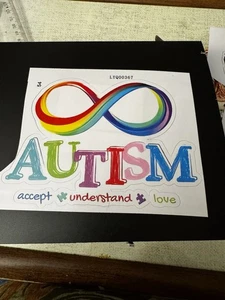 Autism Awareness Car Sticker Autistic Disability Bumper Decal - Picture 1 of 1