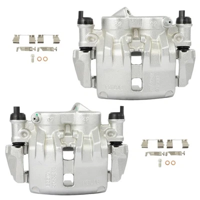 For 14-19 Ram Promaster 1500 2500 3500 2pcs Silver Front Brake Calipers Foto 1 de 4