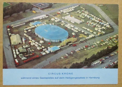 Circus Krone, Ansichtskarte - Gastspiel Hamburg - Bild 1 von 3