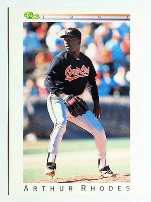 1992 Classic I #T75 Arthur Rhodes - Image 1 of 2
