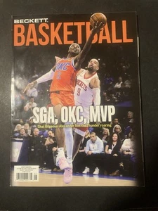 Beckett Basketball Shia-Gilgeous Alexander May 2024 OKC Thunder MVP Champ - Picture 1 of 4
